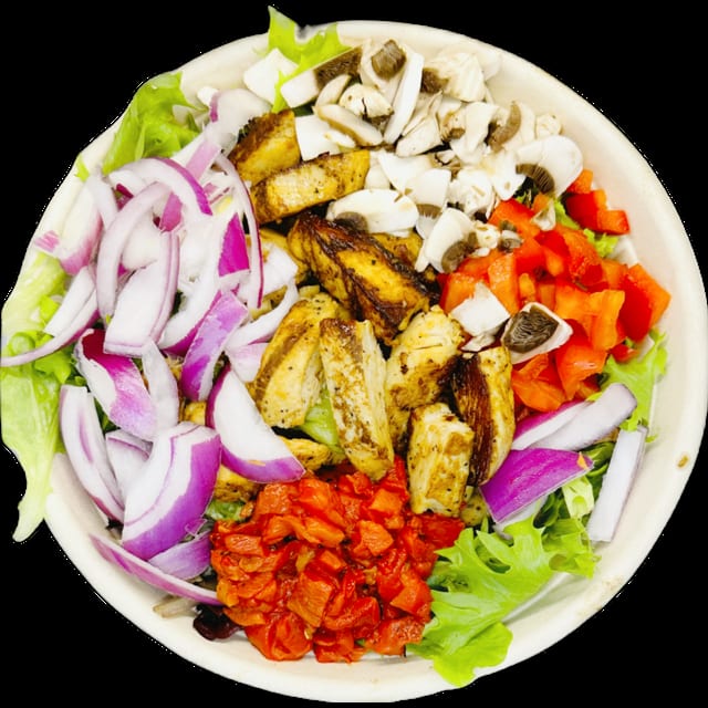 BYO Salad with Protein.
